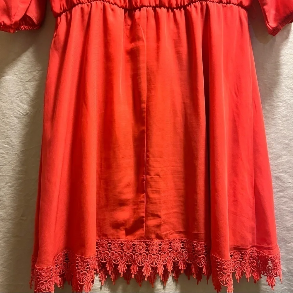 Sequin Hearts Women’s Quarter Sleeve Dress, Size Large